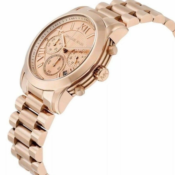 MK Cooper Chronograph Rose Dial Rose Gold Watch main image 10